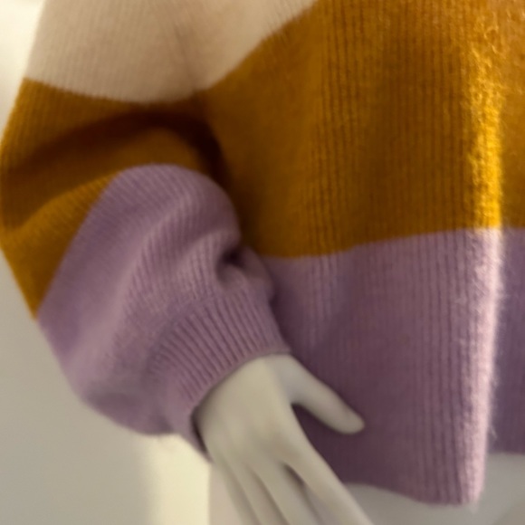 H&M Premium Selection Striped Mohair & Wool Sweater size M - Picture 14 of 14